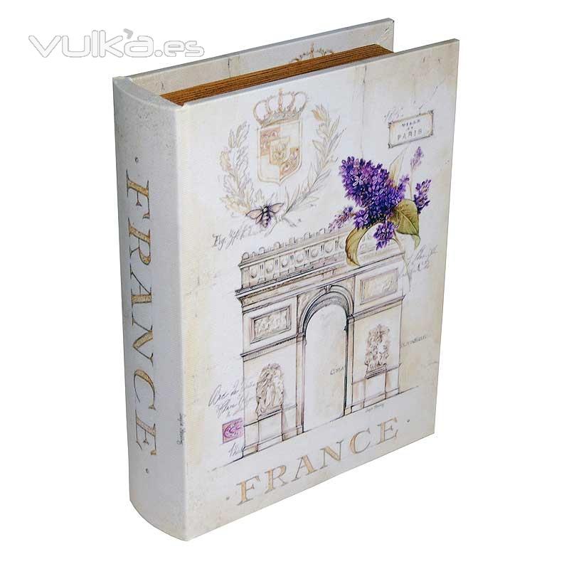 Caja-Libro Vintage Arco del Triunfo