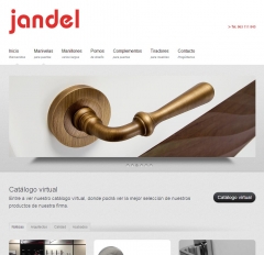 Nueva web para la firma jandel · http:/wwwjandeles