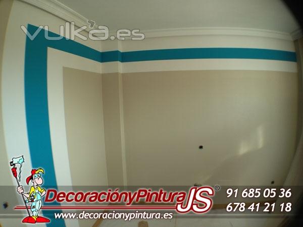 Pintura en Habitación infantil