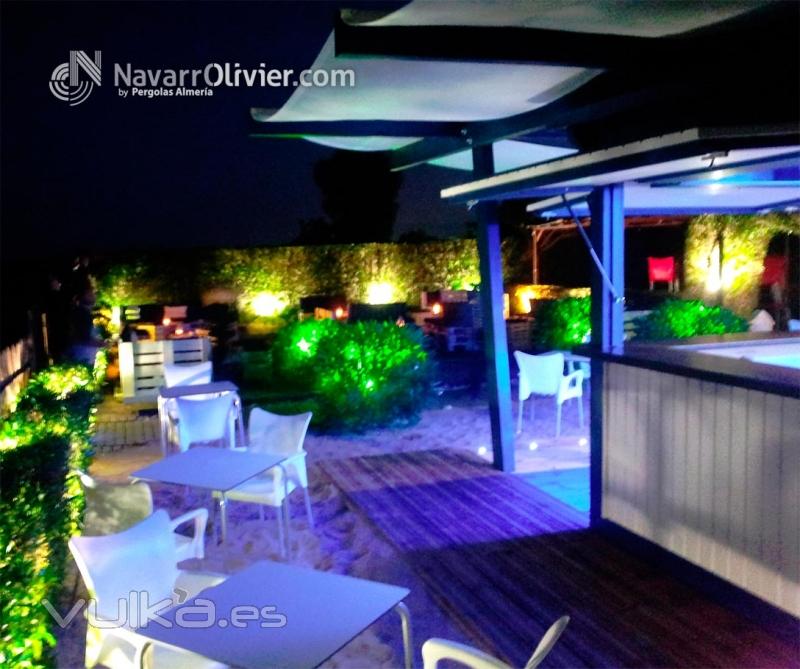 Terraza chillout chiringuito Las Brisas by NavarrOlivier.com