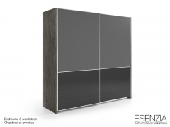 Armario puertas correderas - esenzia - armario 2 puertas correderas colgadas