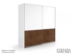 Armario puertas correderas - esenzia - armario 2 puertas correderas colgadas