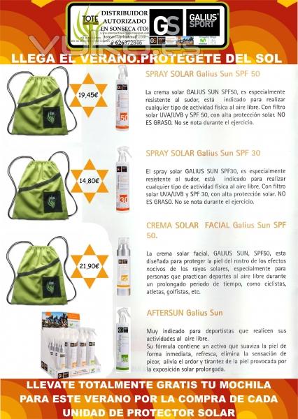 PROMOCION PROTECTORES SOLARES 2013