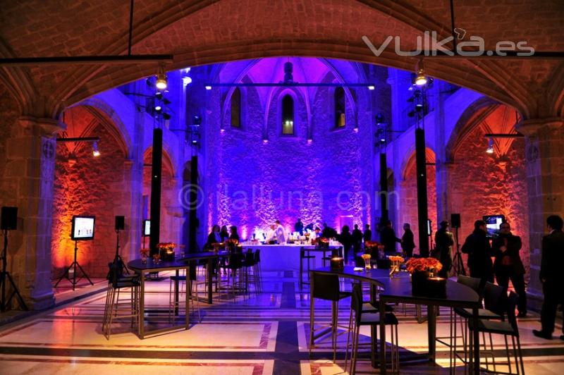 Ambientacin de eventos y salas de eventos | Ilalluna