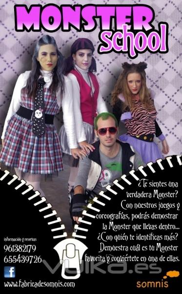 Fiesta temtica Monster School