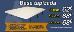 Base tapizada naturconfort | comprar base tapizada en valencia