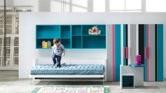 Dormitorio juvenil life box con los muebles personalizados