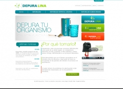 Diseo web depuralina.com - madrid