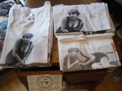 Camisetas de algodn vintage marca place 5 (francia)