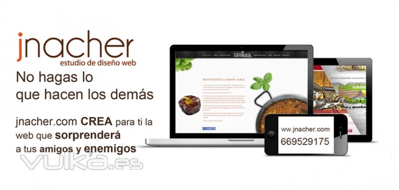 Jnacher estudio de diseo web & grfico