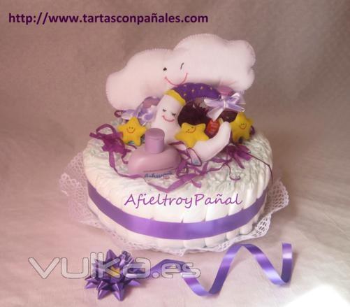 14.Tartas con Paales. Dulces Sueos. AfieltroyPaal