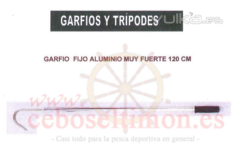 Garfio Aluminio Muy fuerte 1.20Mt