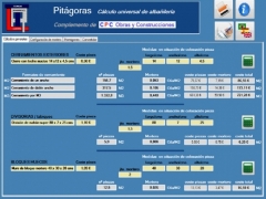 Programa calculadora para albanileria, trl sistemas