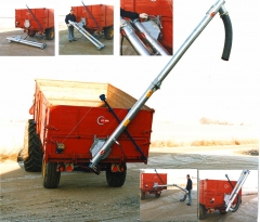 Sinfin hidraulico y plegable jema t31, 40 t/h nueva casa grande