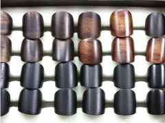 Anillo ancho de madera artesania