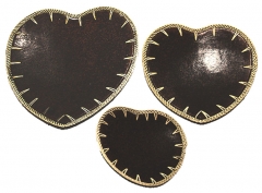 Juego de cuencos con forma de corazón