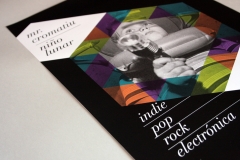 Cartel para fiesta con mr cromatiu