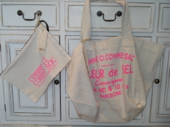 Bolso y estuche modelo fleur de sel de comme ci comme sac