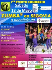 ZUMBA en Segovia:  1er evento solidario de Zumba en Segovia