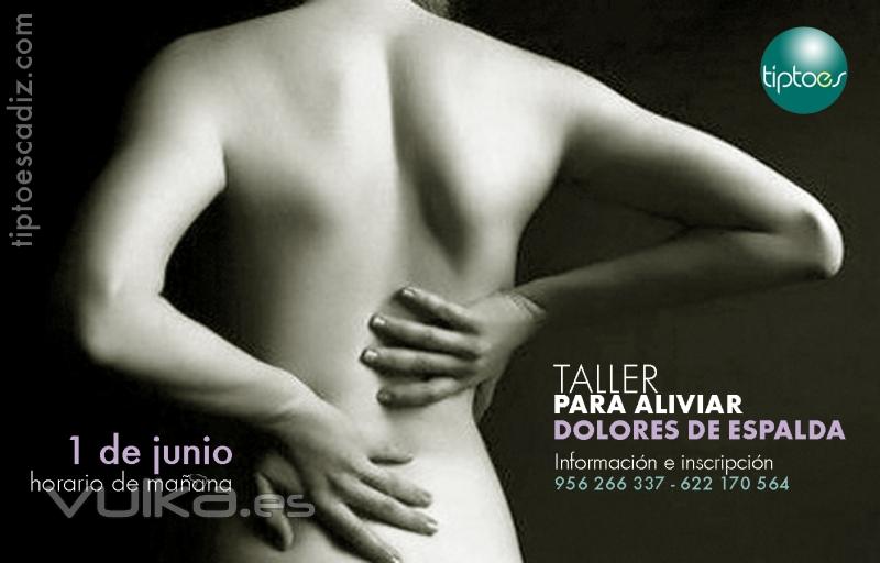 TALLER PARA LA PREVNCIN DE DOLORES DE ESPALDA