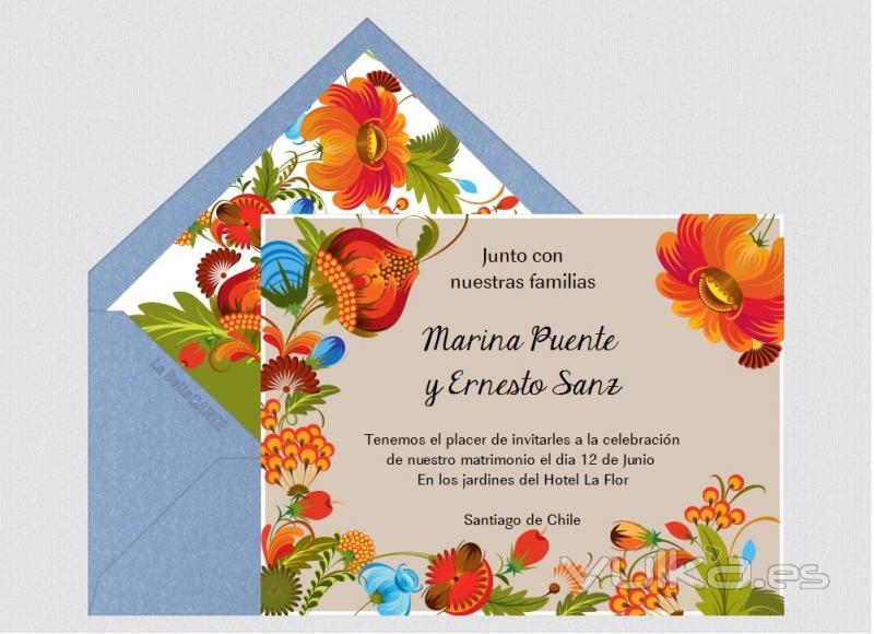 Invitaciones de Boda modernas y Tarjetas de Matrimonio LaBelleCarte