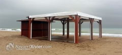 Chiringuito con carpa en castelldefels wwwnavarroliviercom