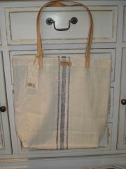 Comme ci comme sac bolso shopping espalmador franja azul