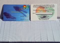 Tarjetas pvc