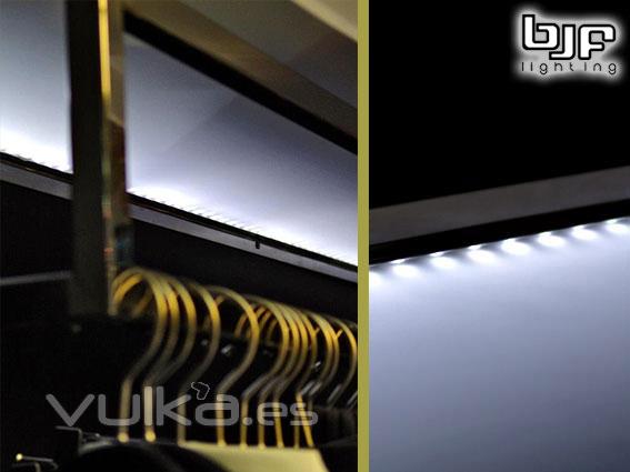 Iluminacin LED para tiendas