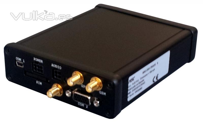 localizador GPRS con GPRS y WiFi para seguimiento y control de flotas, comunicacin con redes WiFi