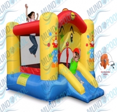 Castillo hinchable payaso con tobogan