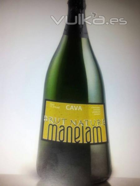 Nuestro cava Brut Nature manelam