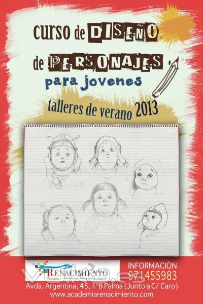 Curso de diseo de personajes para jvenes