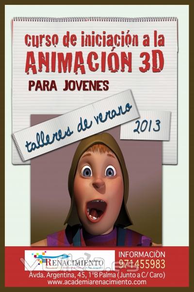 Curso de iniciacin a la animacin 3D para jvenes