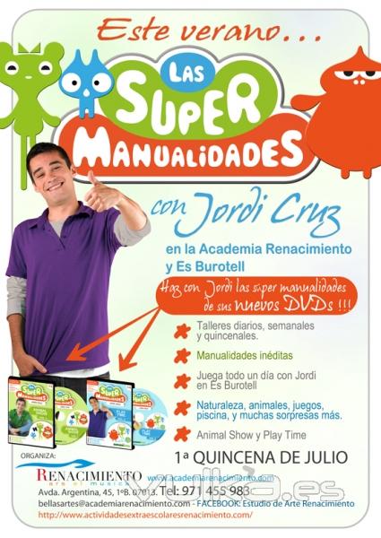 Talleres de manualidades con Jordi Cruz