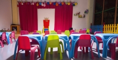 La cite des enfants - zona de meriendas y escenario