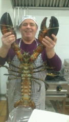 a punto de cocinarlo 