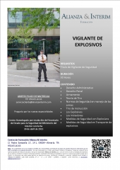 Vigilantes de explosivos