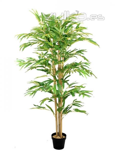 Bambu artificial pequeo con 5 caas 190 Bambus artificiales oasis decor