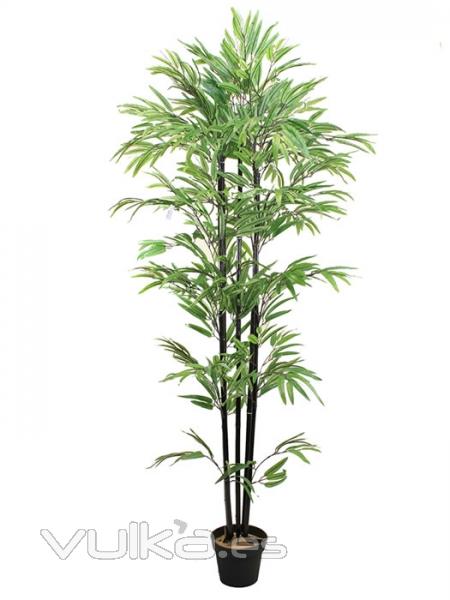 Bambu artificial con caas negras arboles artificiales oasis decor