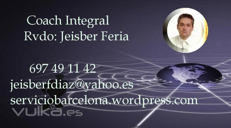 Coach Integral Barcelona, Rvdo. Jeisber Feria