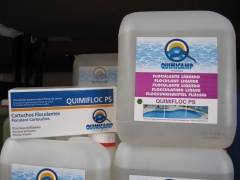 Floculante liquido y cartuchos