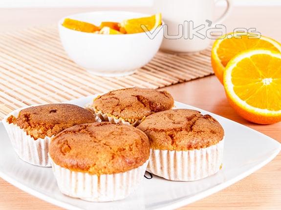 Orange Plum Cake. Bizcocho de naranjas confitadas sin gluten, leche, huevo, soja y frutos secos