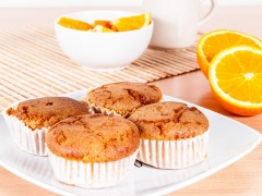Orange plum cake bizcocho de naranjas confitadas sin gluten, leche, huevo, soja y frutos secos