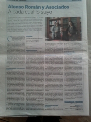 El pas publica entrevista a alonso romn @ asociados abogados. www.araabogados.es www.reclamatusles