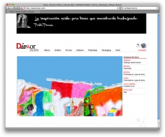 Divaor · pagina web y portfolio