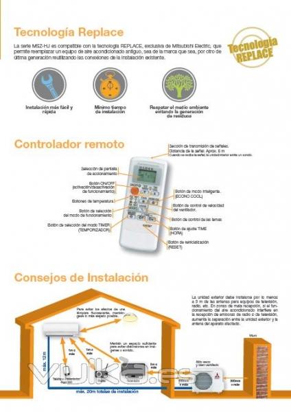 APTO PARA SUSTITUCION DE EQUIPOS CON INSTALACION DE R22