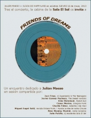 Cartel julian maeso sesion compartida cabina sala el sol