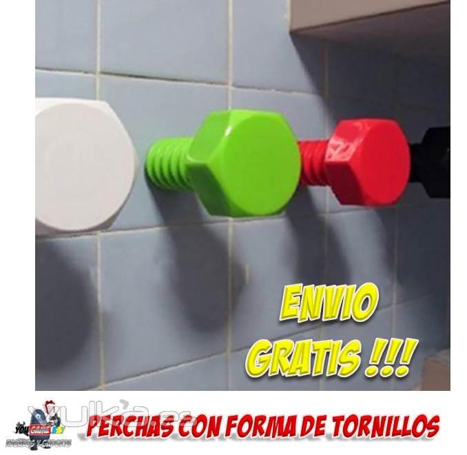 REGALOS ORIGINALES Y GADGETS - PERCHAS ORIGINALES