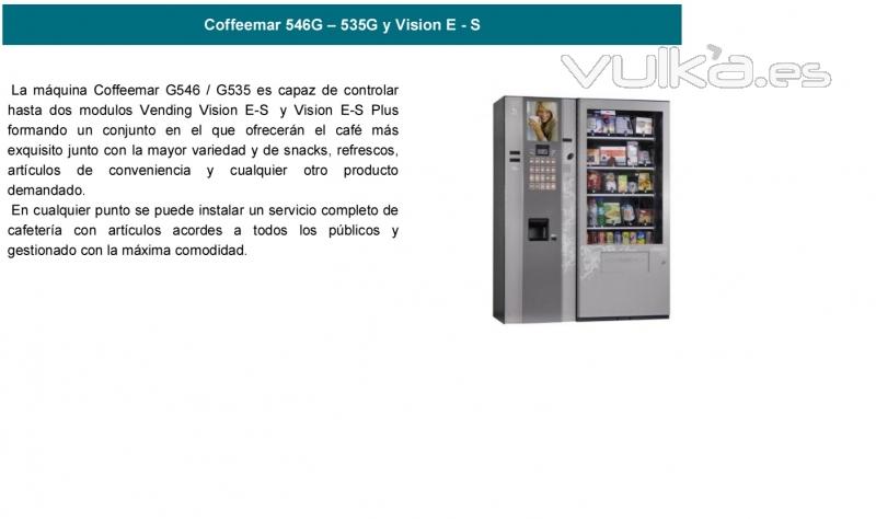 maquina expendedora de cafe g546 con vision